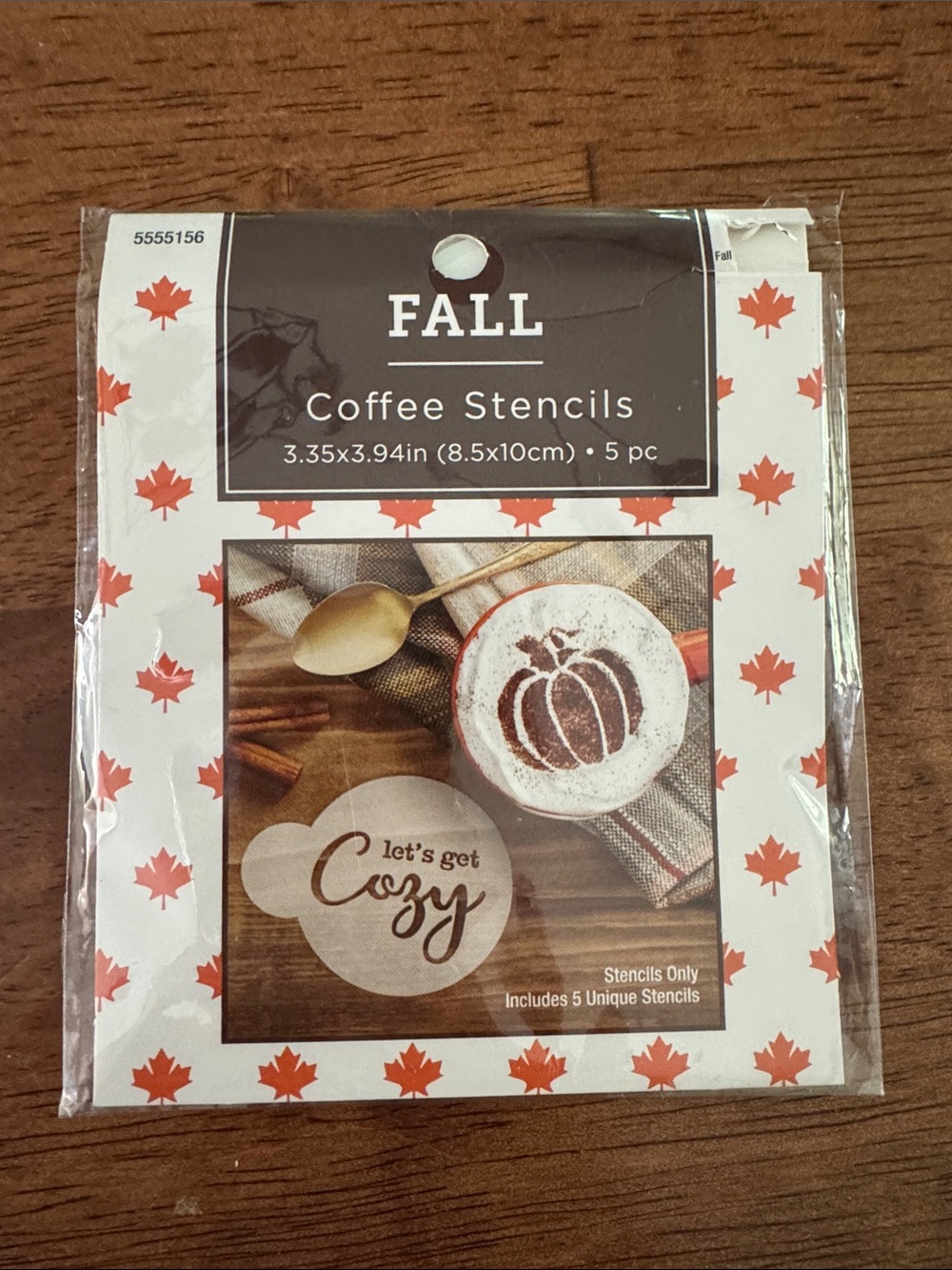 Fall Coffee Stencils
